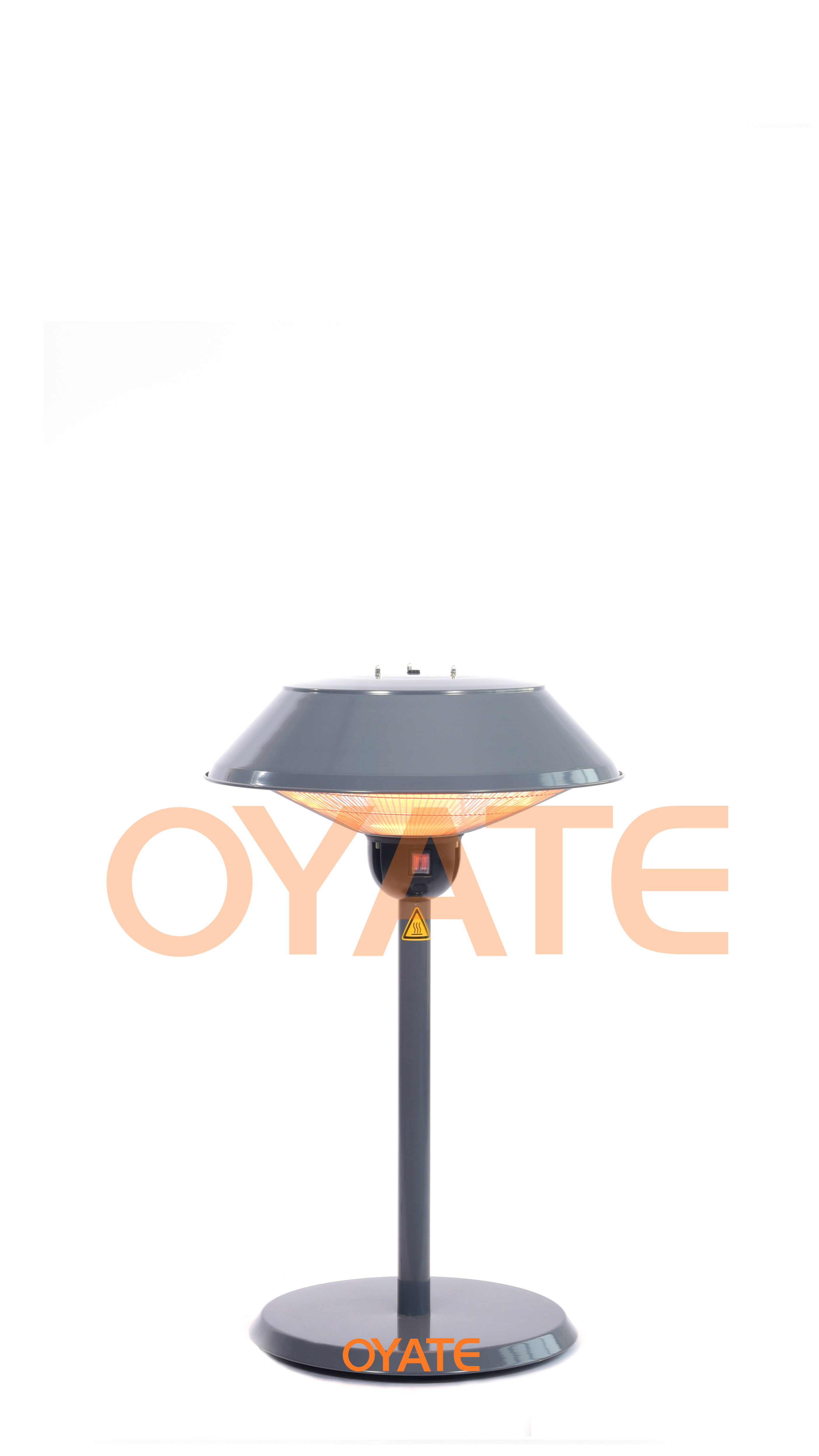 Distance between patio heater and ceiling
